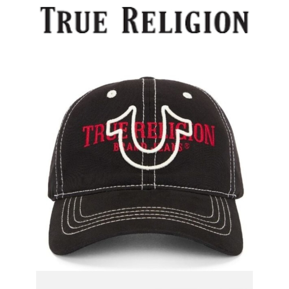 True Religion Dad Cap- Black
